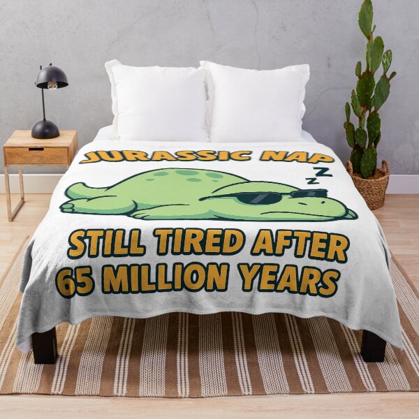 Item preview, Lazy Dinosaur T-Shirt — Jurassic Nap Still Tired After 65 Million Years Funny Dino Tee designed and sold by HAFIZ-DP.