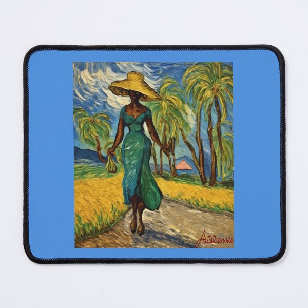 Item preview, "Graceful Cuban Beauty: Elegance in the Tropics" designed and sold by Artisticanvas.