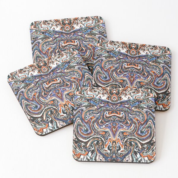 Item preview, Psychedelic Abstract – "Celestial Beings" designed and sold by TheArtShackPH.