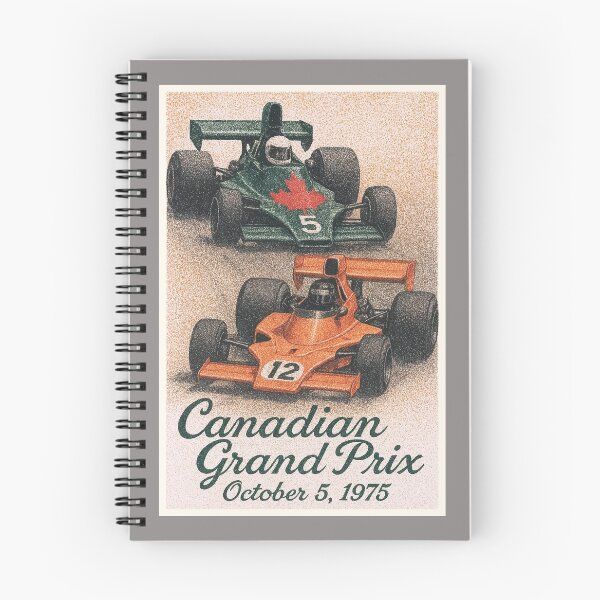 Item preview, 1975 Canadian Grand Prix Automobile Race poster designed and sold by retrographics.