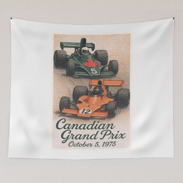 Item preview, 1975 Canadian Grand Prix Automobile Race poster designed and sold by retrographics.