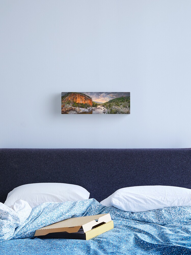 Thumbnail 2 of 3, Canvas Print, Red Rock Gorge, Canberra. ACT, Australia designed and sold by Chockstone.