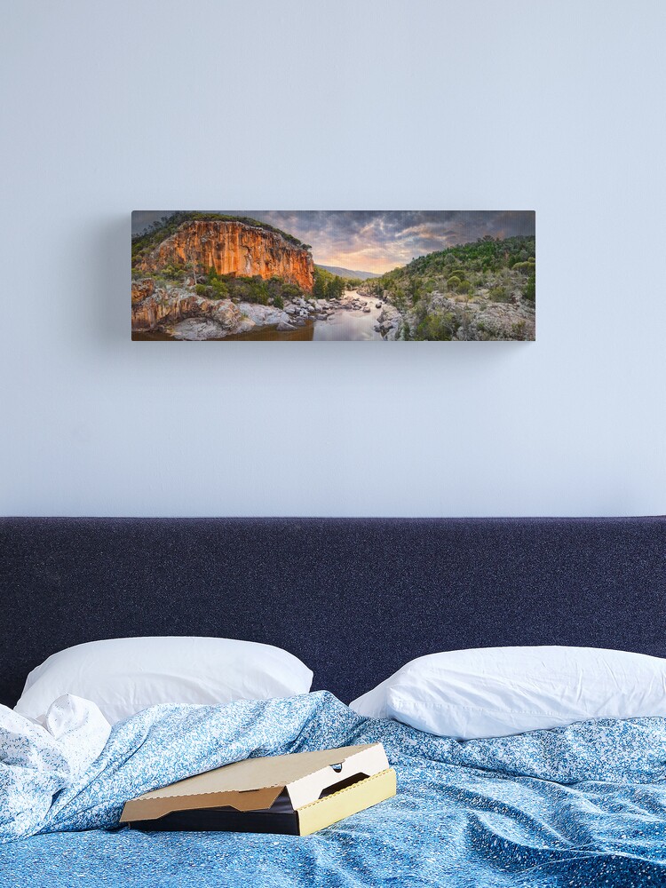 Thumbnail 2 of 3, Canvas Print, Red Rock Gorge, Canberra. ACT, Australia designed and sold by Chockstone.