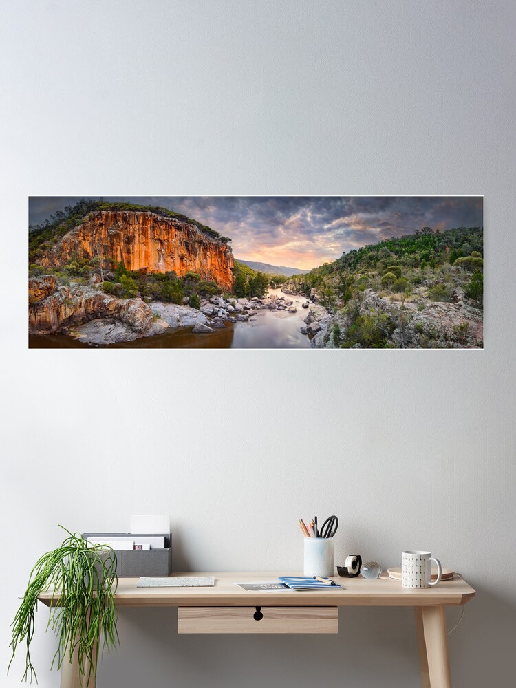 Thumbnail 2 of 3, Poster, Red Rock Gorge, Canberra. ACT, Australia designed and sold by Chockstone.