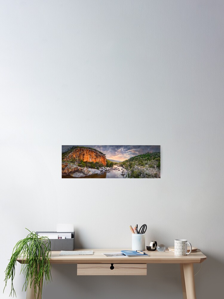 Thumbnail 2 of 3, Poster, Red Rock Gorge, Canberra. ACT, Australia designed and sold by Chockstone.