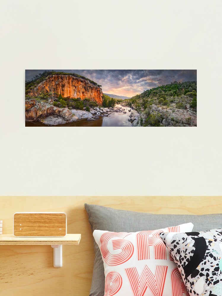 Thumbnail 2 of 3, Photographic Print, Red Rock Gorge, Canberra. ACT, Australia designed and sold by Chockstone.