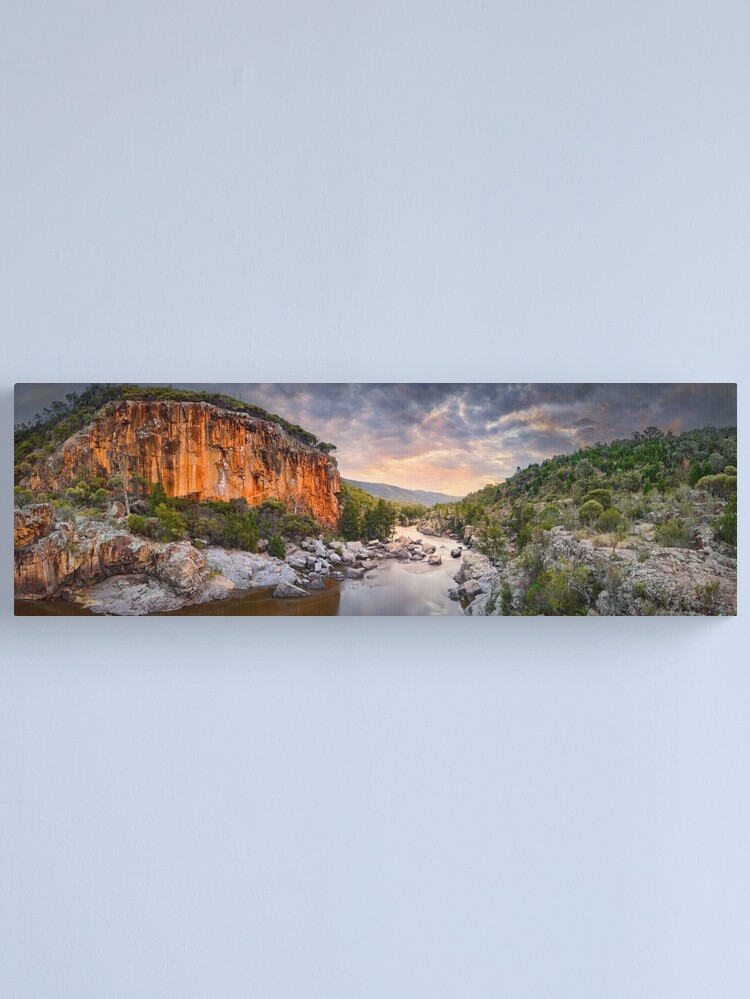 Thumbnail 1 of 3, Canvas Print, Red Rock Gorge, Canberra. ACT, Australia designed and sold by Chockstone.