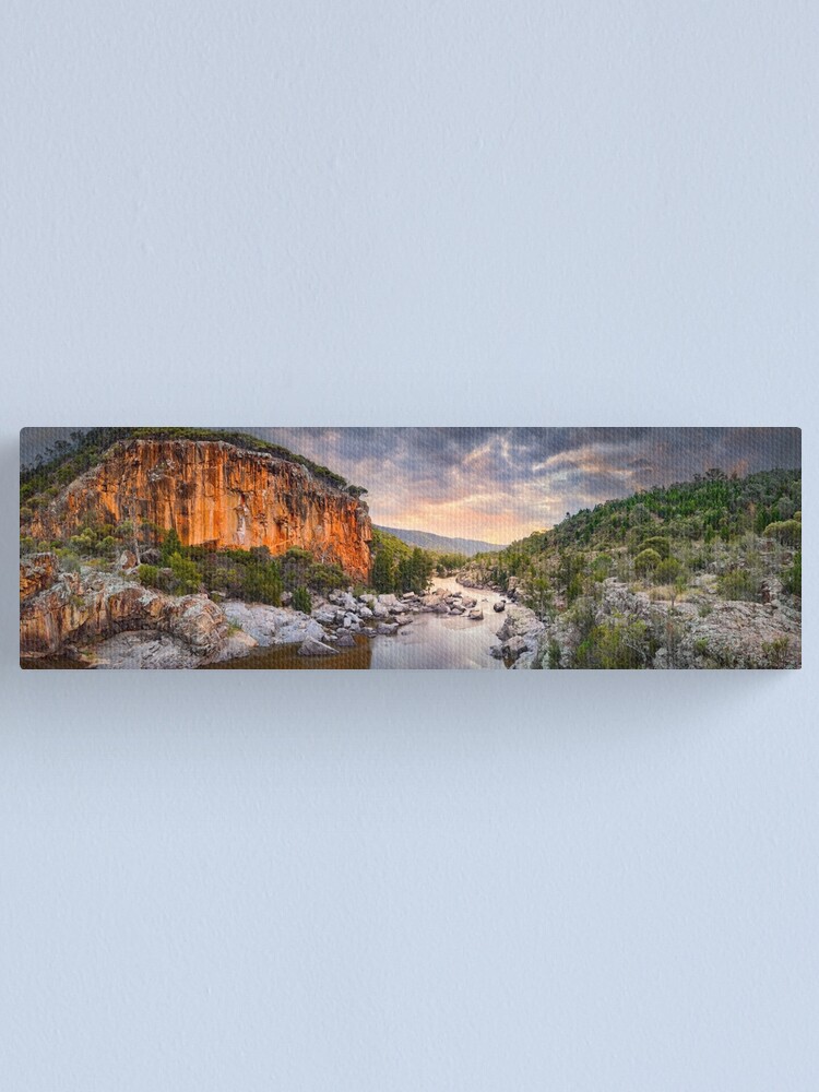 Thumbnail 1 of 3, Canvas Print, Red Rock Gorge, Canberra. ACT, Australia designed and sold by Chockstone.