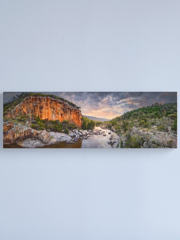 Thumbnail 1 of 3, Canvas Print, Red Rock Gorge, Canberra. ACT, Australia designed and sold by Chockstone.