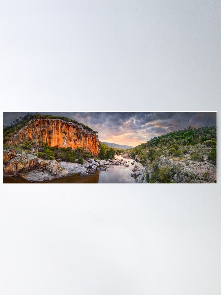 Thumbnail 1 of 3, Poster, Red Rock Gorge, Canberra. ACT, Australia designed and sold by Chockstone.
