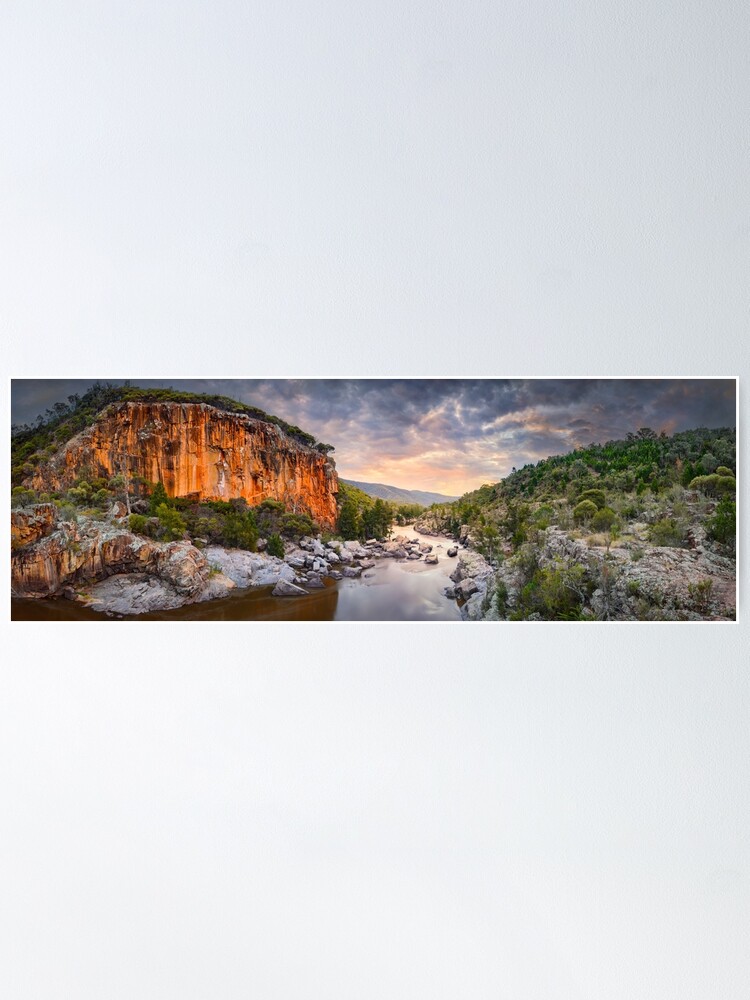 Thumbnail 1 of 3, Poster, Red Rock Gorge, Canberra. ACT, Australia designed and sold by Chockstone.