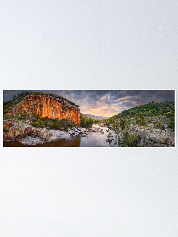 Thumbnail 1 of 3, Poster, Red Rock Gorge, Canberra. ACT, Australia designed and sold by Chockstone.