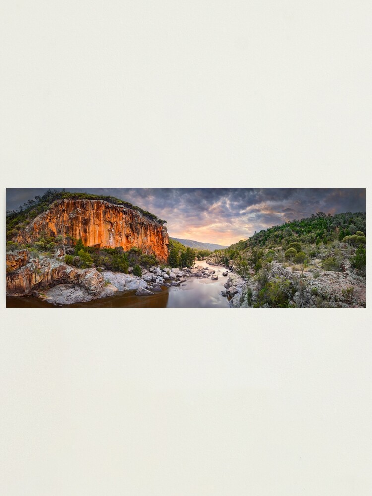 Thumbnail 1 of 3, Photographic Print, Red Rock Gorge, Canberra. ACT, Australia designed and sold by Chockstone.