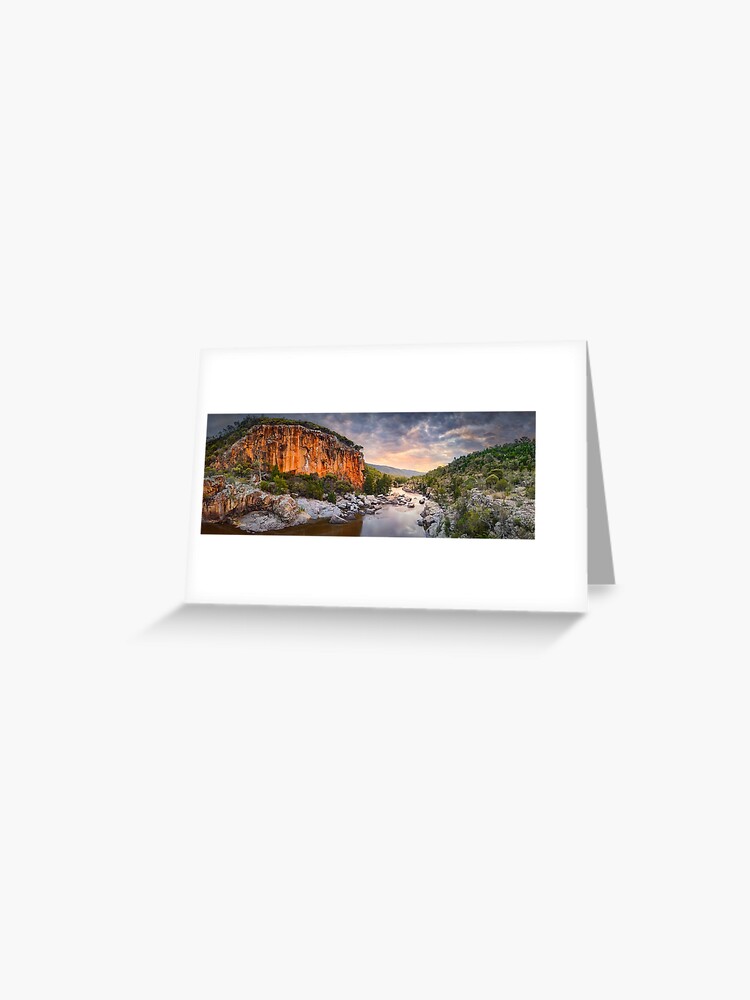 Thumbnail 1 of 2, Greeting Card, Red Rock Gorge, Canberra. ACT, Australia designed and sold by Chockstone.