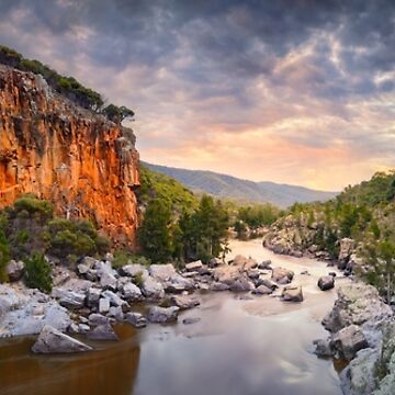 Artwork thumbnail, Red Rock Gorge, Canberra. ACT, Australia by Michael Boniwell