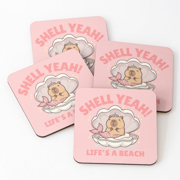 Item preview, Shell Yeah! Life's A Beach designed and sold by The magic  Yellow bus.
