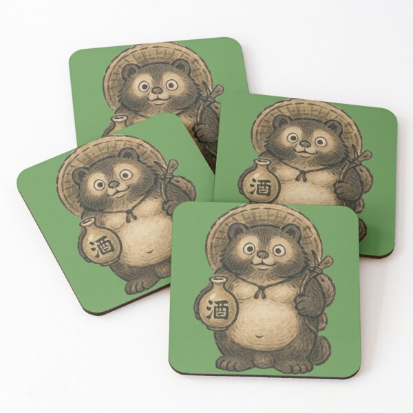 Item preview, raccoon dog designed and sold by mayhaku.