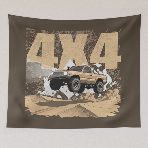 Item preview, 4x4 Off-Road Truck Desert Jump designed and sold by KiwiRider.