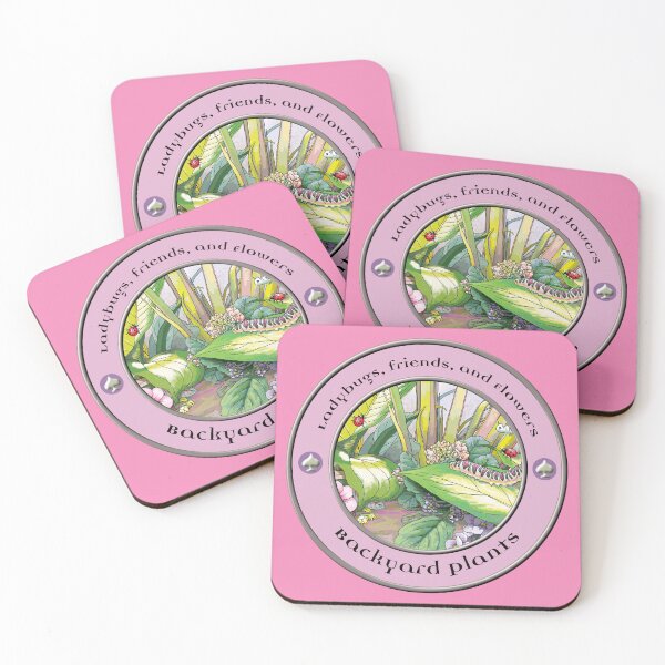Item preview, Ladybugs and Their Friends are Having a Great Time in the Backyard designed and sold by cremedecolor.