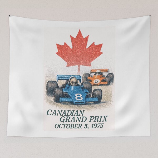Item preview, 1975 Canadian Grand Prix Automobile Race poster designed and sold by retrographics.