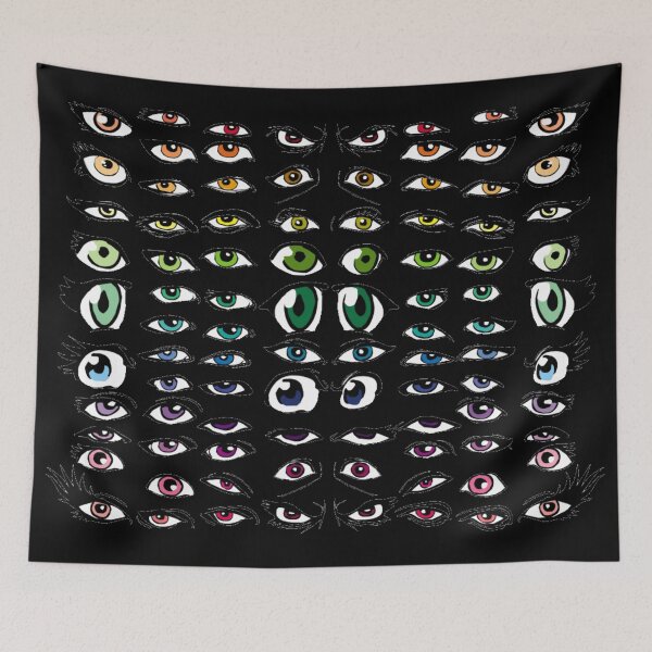 Item preview, Eyes (Black) designed and sold by MurpheusTech.