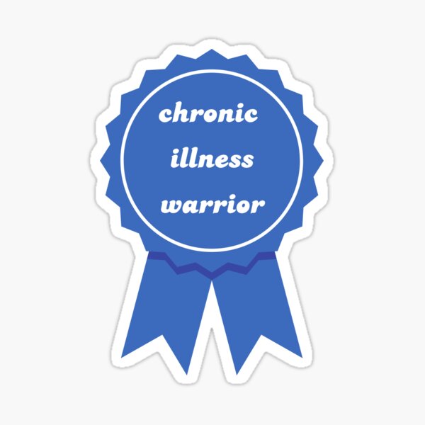 Item preview, Chronic Illness Warrior Award  designed and sold by cloudmine.