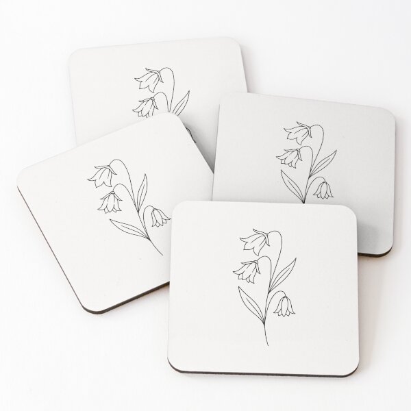 Item preview, Bluebell of Provence – French Wildflower Line Art designed and sold by Planthem.