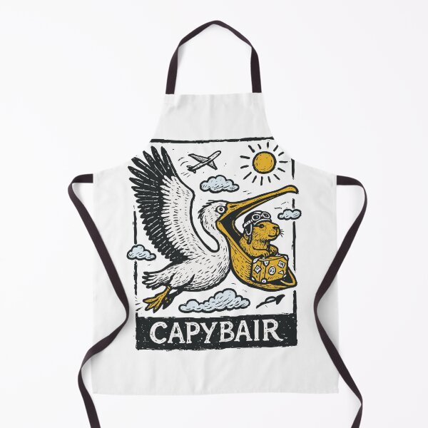 Item preview, Capybair Shirt – Flying Capybara Adventure in the Sky designed and sold by Tabu Touch.