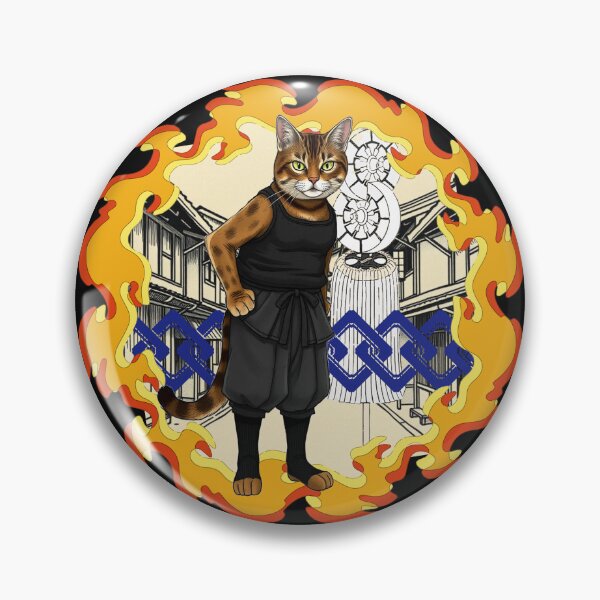 Item preview, Firefighter Cat of Edo designed and sold by Shivanyan.
