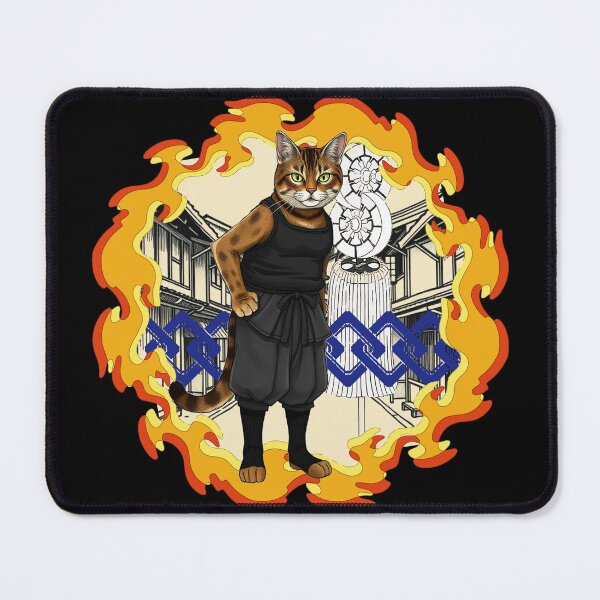 Item preview, Firefighter Cat of Edo designed and sold by Shivanyan.