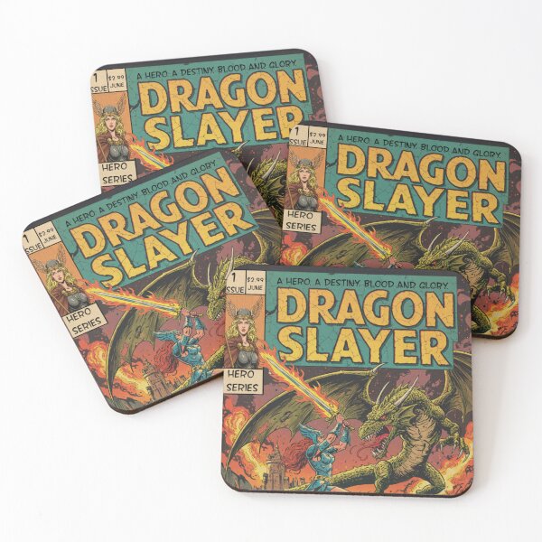 Item preview, Dragon Slayer Epic Fantasy designed and sold by JonelleTshirts.