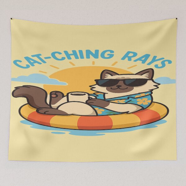 Item preview, Sunbathing Birman Cat designed and sold by Brontox.