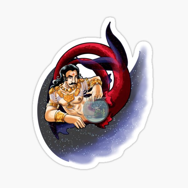 Playthings of the cosmos Sticker