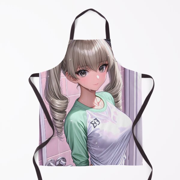 Artikelvorschau, Anchovy Girls und Panzer Anime Nasses Haar Twin Tail Umkleideraum entworfen und verkauft von lassedgkotsij.