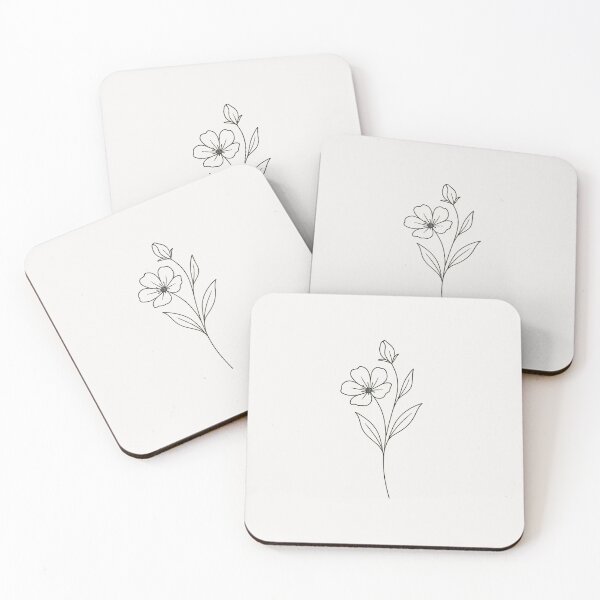 Item preview, Norwegian Mountain Avens – Alpine Wildflower Line Art designed and sold by Planthem.