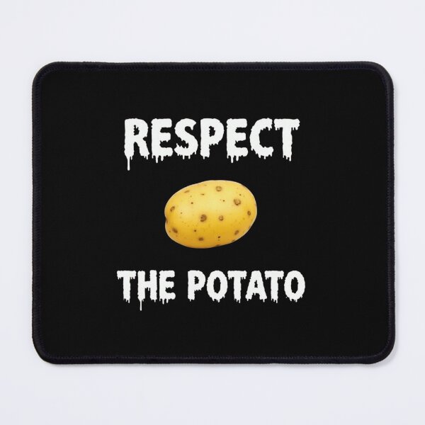 Item preview, Funny Respect The Potato Meme Bold Quote Design designed and sold by haitrieuic96.