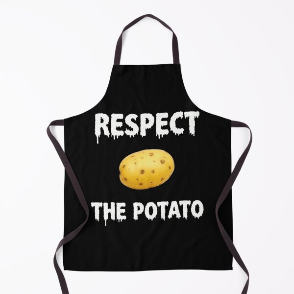 Item preview, Funny Respect The Potato Meme Bold Quote Design designed and sold by haitrieuic96.