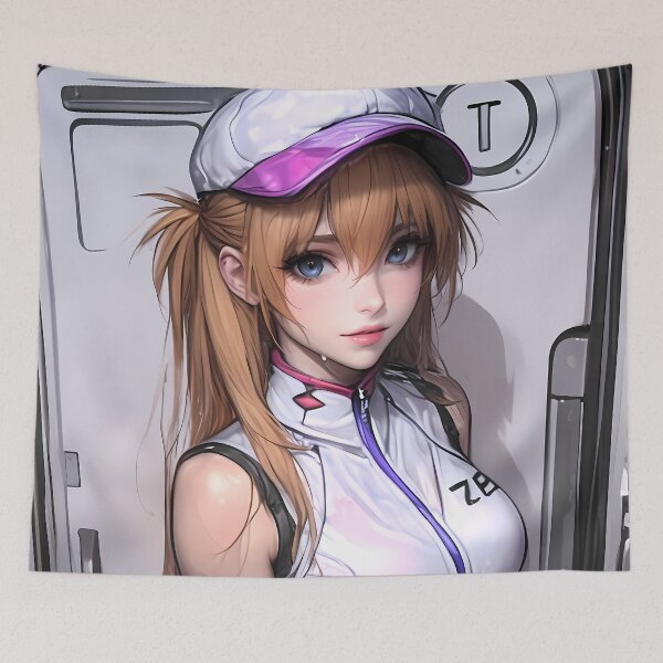 Item preview, Asuka Langley Soryu Evangelion Shower Scene Tight Outfit designed and sold by telchimabukar.
