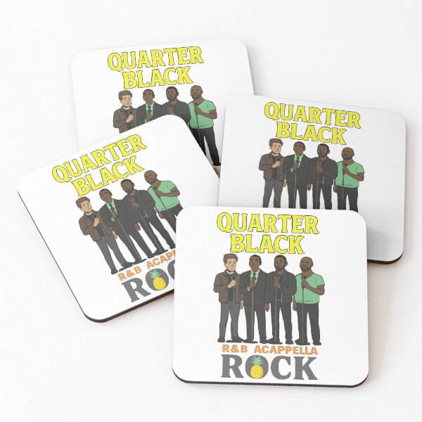 Item preview, Quarter Black, Psych designed and sold by FunandWhimsy.