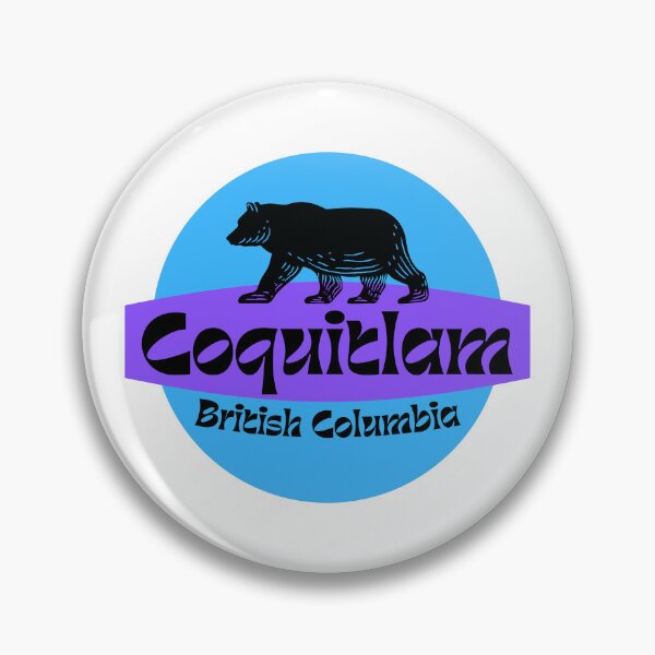 Item preview, Coquitlam Bear – Blue and Purple City Bear Design from BC designed and sold by ROB604.