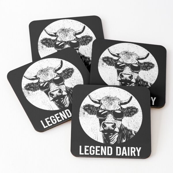 Item preview, Legend Dairy - Funny Cow Farmer Pun designed and sold by mhernaevily.