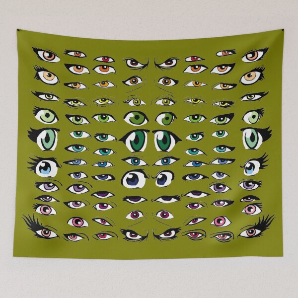 Item preview, Eyes (Olive) designed and sold by MurpheusTech.