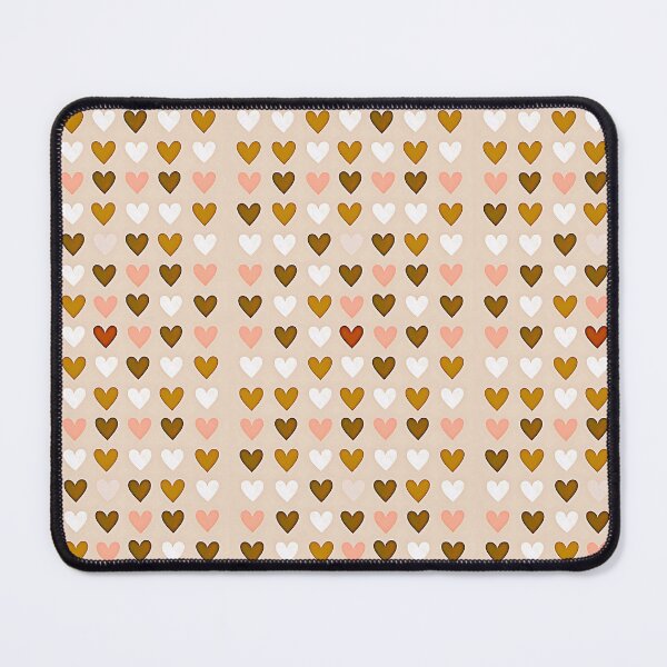 Item preview, Neutral Aesthetic Hearts – Seamless Minimalist Love Pattern designed and sold by UniqueDesign751.