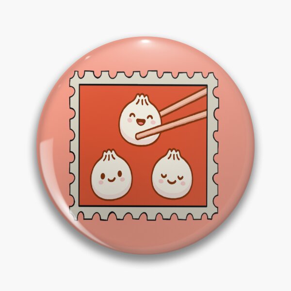 Item preview, Kawaii Dumpling Stamp designed and sold by Cait-Creates22.