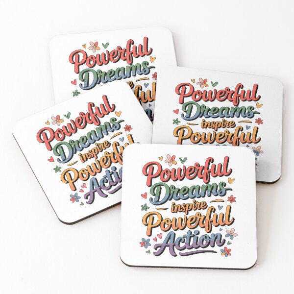 Item preview, Powerful dreams inspire powerful action designed and sold by nimmitrends.