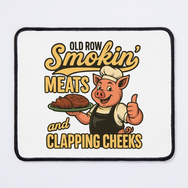 Item preview, Old Row Smokin Meats and Clapping Cheeks designed and sold by Blok45.