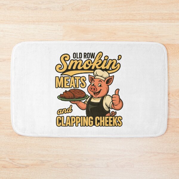 Item preview, Old Row Smokin Meats and Clapping Cheeks  designed and sold by Blok45.