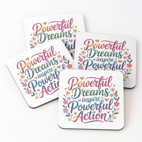 Item preview, Powerful dreams inspire powerful action .. designed and sold by nimmitrends.