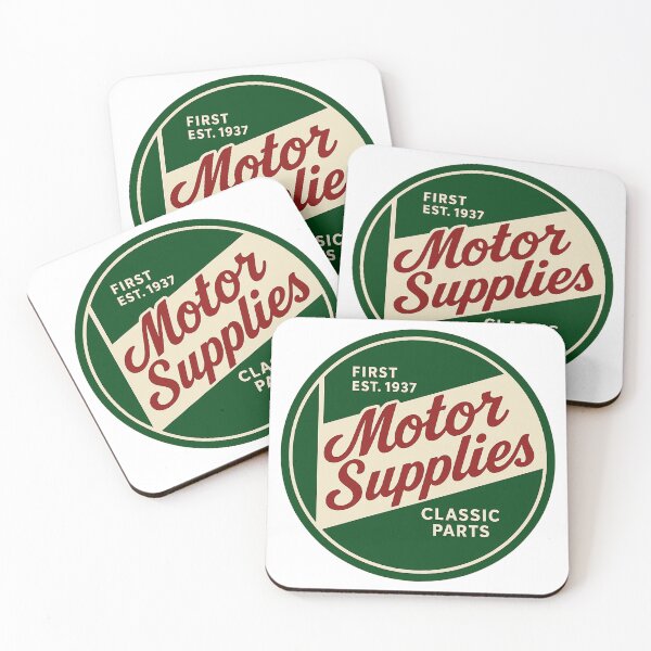 Item preview, Motor Supplies – Vintage Style Classic Parts Logo (Est. 1937) designed and sold by Motor-Supplies.