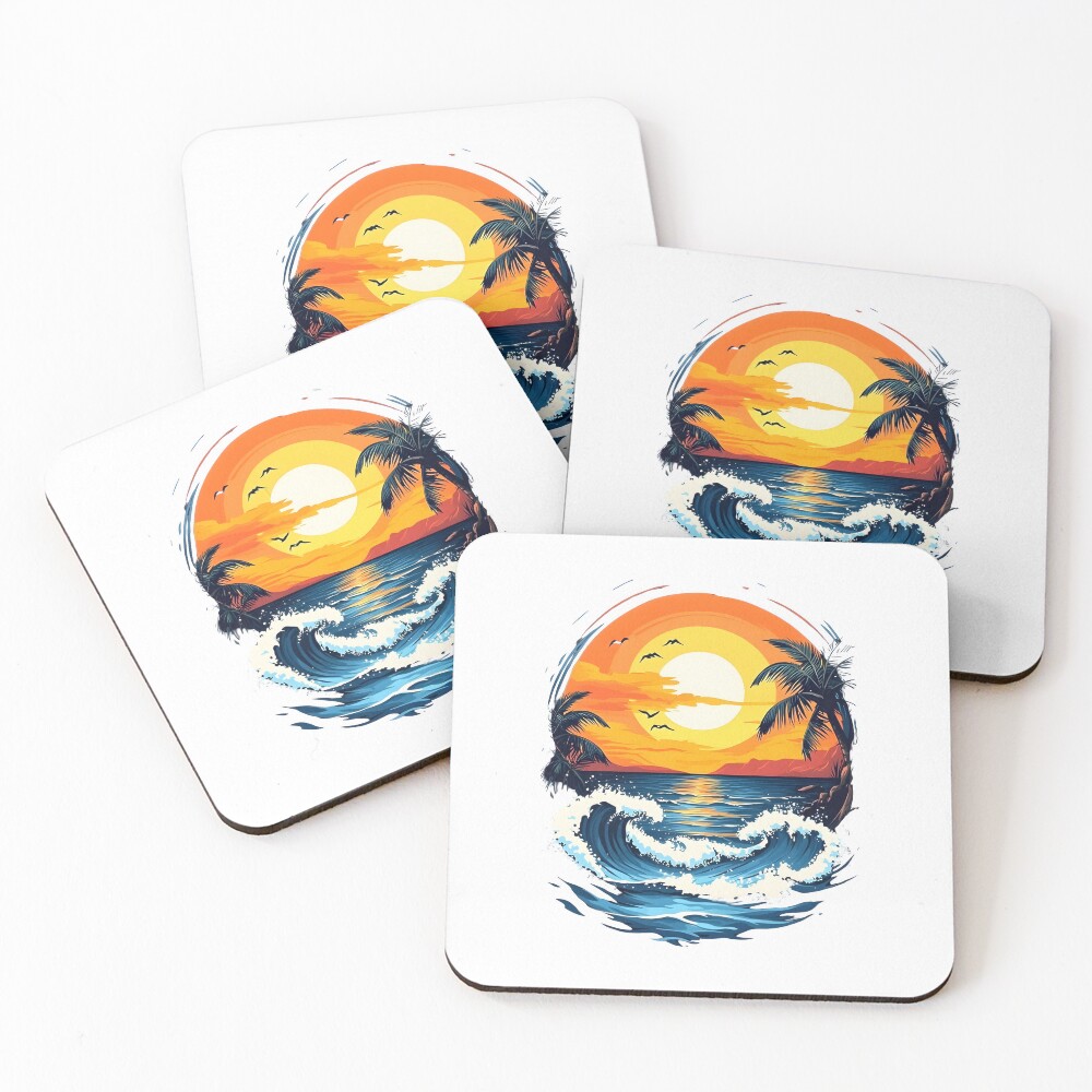 Item preview, Coasters (Set of 4) designed and sold by Ragil-Studio.